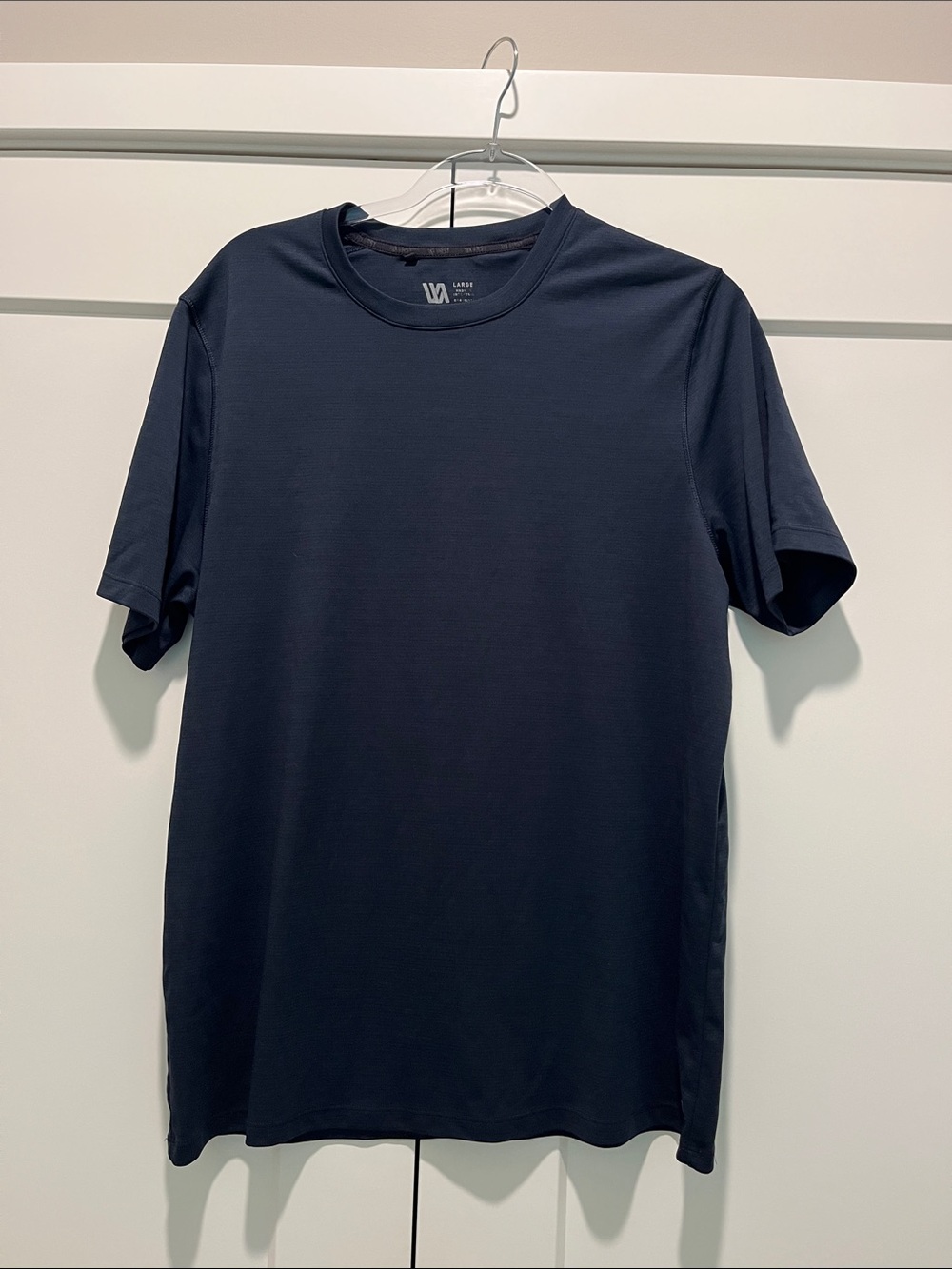Men's Navy Short-Sleeve Crew Neck T-Shirt
